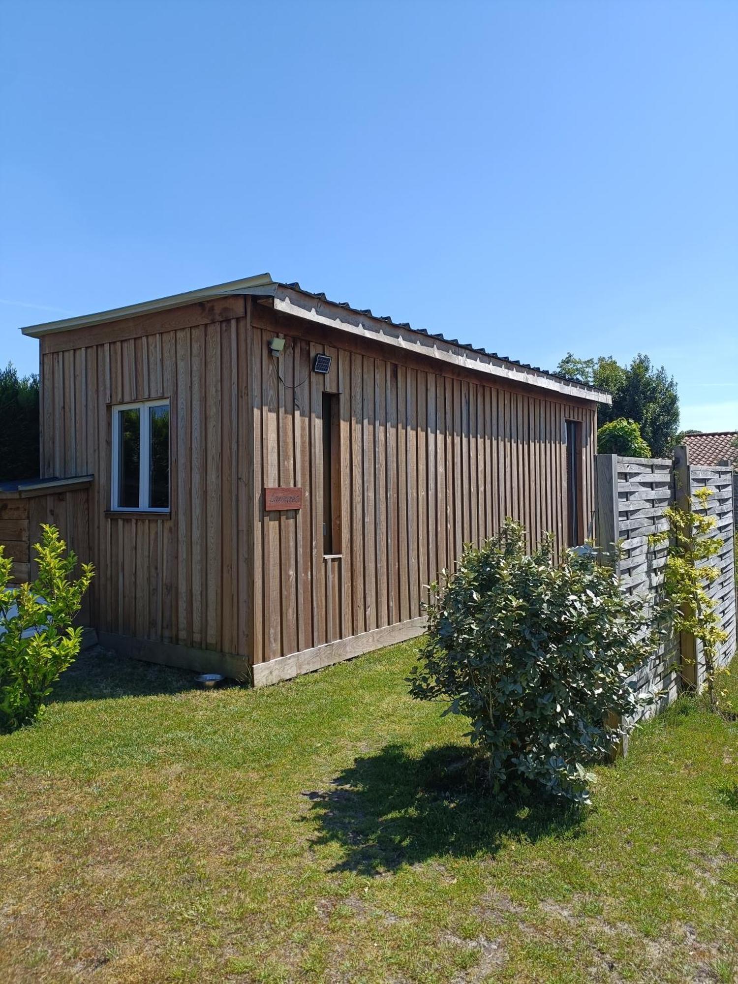 Gite Lauraet Linxe Buitenkant foto